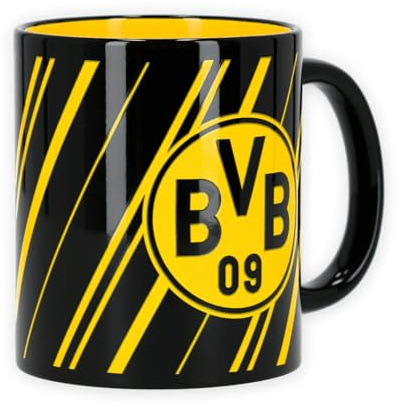 Dortmund Borussia BVB Streifen Tasse