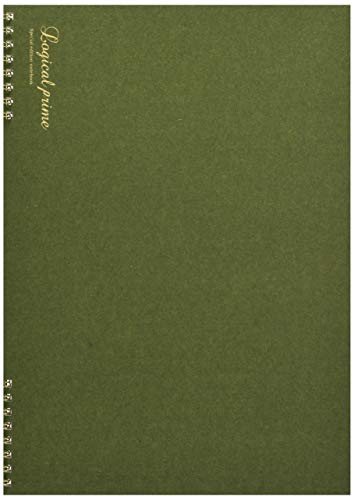 Nakabayashi 65802 Logical Prime Notizbuch, W-Ring-Notizbuch, A4, A liniert
