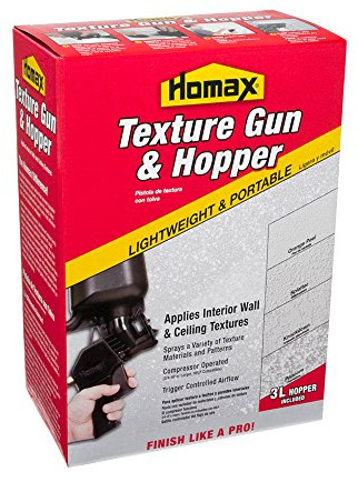 Pneumatic Texture Gun and Hopper, 3L - Texturing Tool