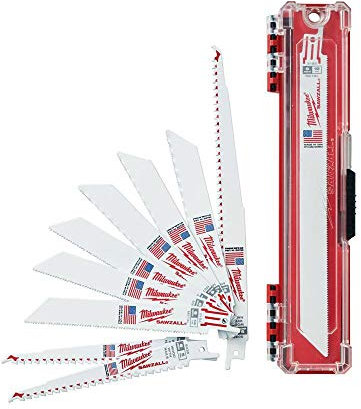 MILWAUKEE 'S Rezeptsägeblatt-Set, TPI 14, 24, 5, 18, 5, Weiß