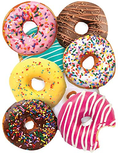 PAPER HOUSE PRODUCTIONS Mini-Puzzle, 24 Donuts, Einheitsgröße
