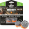 KontrolFreek Call of Duty: Black Ops 4 Grav Slam pour Manette Xbox One | Joysticks Performance | 1 Taille Haute Convexe, 1 Taille Mi-Haute Convexe | Gris/Orange