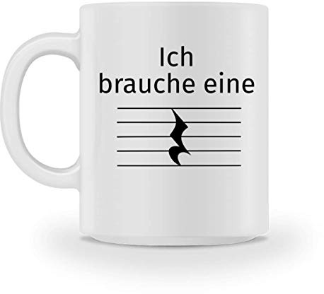 Chorchester Die Perfekte Pause-Tasse für Musiker - Tasse