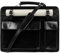 Time Resistance Leder Arbeitstasche - Handgefertigte Ledertasche 15 Zoll Laptoptasche Bürotasche Notebooktasche Businesstasche Aktentasche Umhängetasche (Schwarz, L)