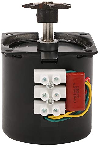 Eier Inkubator Motor, Reversible Synchron Eier Drehen Motor Automatische Inkubator Brutmaschine Zubehör für Huhn Ente Gans 220 V [mit Gear]Schafe