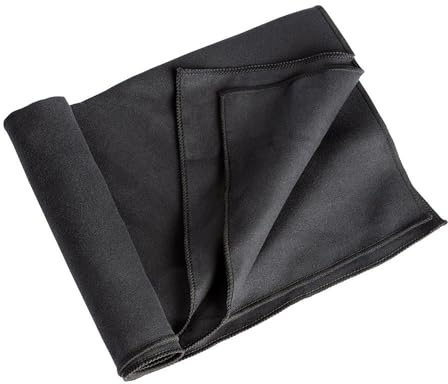 A10 Equipment Mikrofaser-Handtuch Camp, 75 x 130 cm, Schwarz