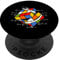 Zauberwürfel Rubik Cube Magic Würfel Retro Rubi Vintage Nerd - PopSockets Ausziehbarer Sockel und Griff für Smartphones und Tablets