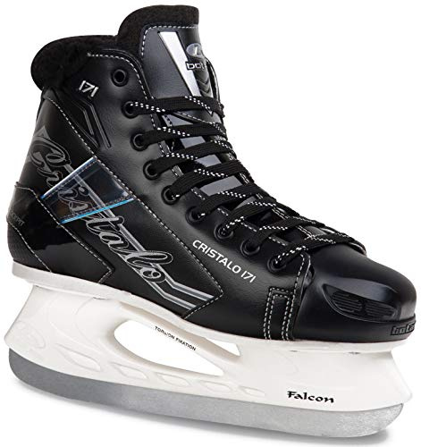 Botas - CRISTALO 171 - Damen Schlittschuhe | Hergestellt in Europa (Tschechische Republik) | Farbe: schwarz, Damen 5.5
