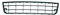 DM Autoteile 361917 Stoßstangen Gitter Blende vorne mitte kompatibel für VW Golf 5 V 1K1 Baujahr 2003-2008
