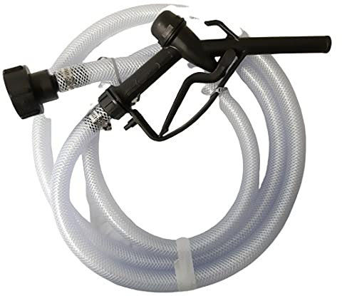 Gravity Feed Fuel Oil Water Trigger Nozzle 3mtr Reinforced PVC Hose DIN61 IBC Adaptor