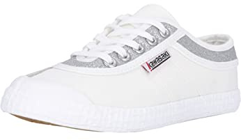 Kawasaki Unisex Glitter Canvas Shoe Low-top, 8889 Silver, 36 EU