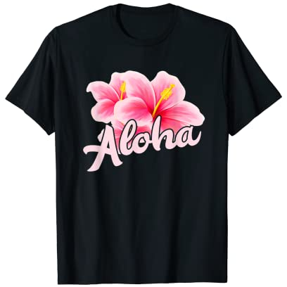 Aloha Hawaii Hawaii-Insel, die tropischen Urlaub surft T-Shirt