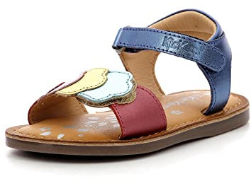 Dyastar, Sandales Fille, Marine Metal Multico, 21