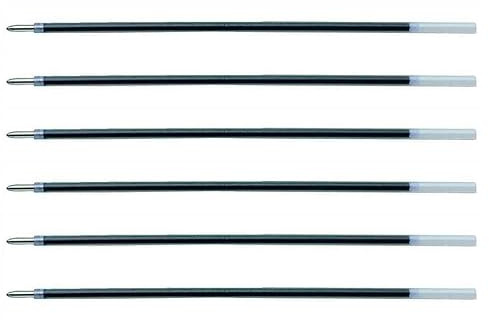 PILOT Kugelschreiberminen RFN-GG-XB, extra groß, Schwarz, 6 Stück