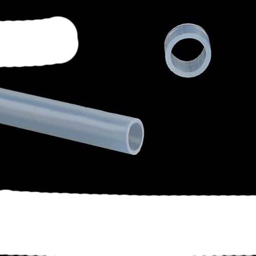 1 Meter transparenter Silikonkautschukschlauch in Lebensmittelqualität 2 3 4 5 6 7 8 10 mm Außendurchmesser Flexibler Silikonschlauch - 1 x 3 mm