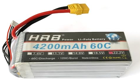 Toucan RC Hobby 1 x HRB 4200 mAh 6S Akku für ferngesteuertes Boot