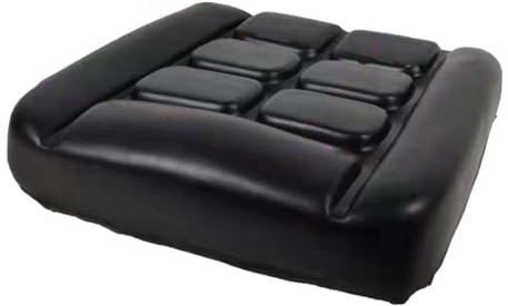 MagiDeal Tractor Seat, PU Leather Tractor Seat, Breathable, Universal, Forklift Seat, Concave and Convex