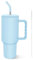 COZOME 40oz Tumbler mit Griff, Stroh, Deckel, Isolierte doppelwandige Edelstahl Tumbler, wiederverwendbare Reise Kaffee Tasse für Frauen Männer, Wasser Tumbler mit Silikon Boot(Blau)
