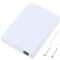 Create idea FTTH Glasfaser-Steckdose, 120 x 90 x 25 mm, 2 Anschlüsse, Glasfaseranschluss, Anschlussdose, 2 Anschlüsse, Glasfaser-Steckdose für Zuhause, Büros, Einkaufszentren