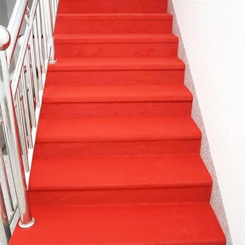 Whnoorher Hochzeits-Gangläufer, roter Teppichläufer, Laufsteg-Teppich, 2 mm dick, Event-Teppich für Hochzeit, Party, Kirche, Outdoor, Stranddekorationen, Treppen-Teppich (Size : 1.5x50m)