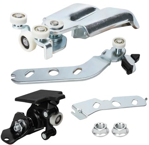 Guida a Rulli per Porta Scorrevole Sostituzione per 2006-2024 Fiat Ducato Peugeot Boxer Citroen Relay, Rulli per Porta Scorrevole in Basso Destra 1344239080 68271843AA