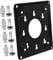 STOBOK Back Mounting Plate for Pc Monitors Mini Pc Mount Bracket Compatible Metal Easy Install Black