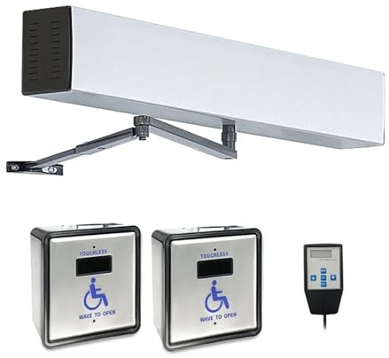 S4A Operatore/Kit For Porte Scorrevoli Automatiche For Uso Domestico Interno, Apriporta Automatico Residenziale For Esterni Moderno