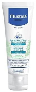 Mustela Balsam für Babys, beruhigend, 40 ml | Massagebalsam entspannt und tröstet das Baby bei Beschwerden, fördert ruhige Nächte, mit Kamille ab der Geburt