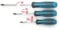 Vessel Megadora 900 +1x75 +2x100 +3x150 Cross Point Driver Set of Three Items Original Silicone Cap