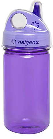 Nalgene Unisex – Babys Grip-n-Gulp Trinkflasche, violett, 0,35 L