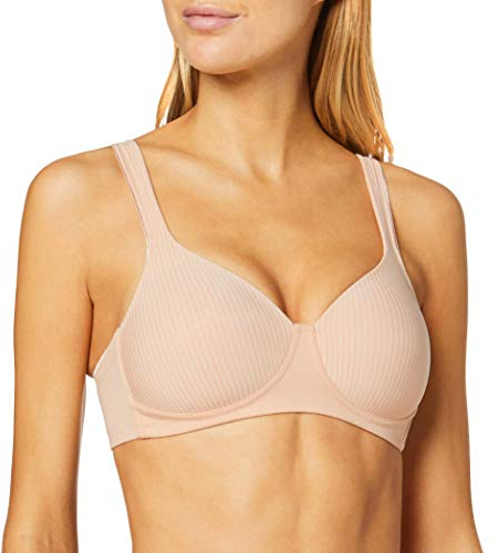 Triumph Damen T-Shirt BH Modern Soft + Cotton P, Beige (Neutral Beige 00Ep), Gr. 100A (Herstellergröße: 100)
