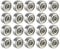 sourcing map 20pcs Rillenkugellager 623ZZ Doppelschild 3 x 10 x 4mm Kohlenstoffstahl