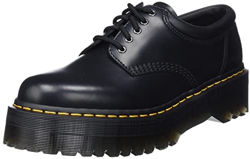 Dr Martens Damen Quad Platform 24690001 Schneestiefel, Schwarz Black 24690001, 40 EU
