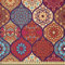 ABAKUHAUS marokkanisch Stoff als Meterware, Oriental Wellig Natur, Microfaser Stoff für Kunsthandwerke und Dekoration, 5M (230x500cm), Himbeere Dunkler Pfirsich