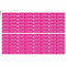 Indigos UG - Namensaufkleber Kinder Schule - 300 Sticker 36x7 mm - pink - personalisiert mit Wunschname - Etiketten für Schulheft, Schultüte, Federmappe, Stifte, Kindergarten