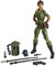 G.I. Joe Hasbro Classified Series Lady Jaye Action Figure 25 Collectible Premium Toy with Multiple Accessories 6-Inch Scale with Custom Package Art CS Figure Rocket Cranberry