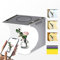 PULUZ Fotostudio 9’/ 23CM Dreifarbiger Temperaturschalter Falten Fotobox Lichtbox für klein Produkt Geeignet für Unternehmen die Artikel Online USB Cable 72 Lampenperlen 6 Farben Hintergründe
