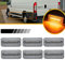 6pcs LED-Seitenblinker Marker Seitenblinker Bernsteinfarben Lichter kompatibel mit Fiat Ducato III mit Citroen Jumper/Relay II mit Peugeot Boxer DAF LF XF CF Van/Minibus