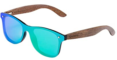 Gafas de Sol Polarizadas - Colección Nicaragua - Modelo Unisex - Protección Ultravioleta - Cristales con Tratamiento Antireflejante y Antirayado - Fabricadas a Mano - Color Wal Green - COPAIBA