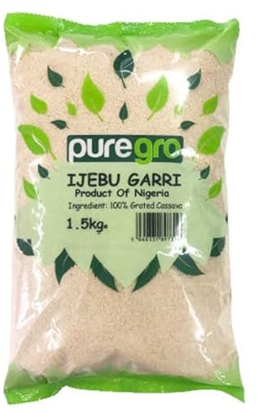 Puregro Ijebu Gari 1.5kg (Pack of 6)