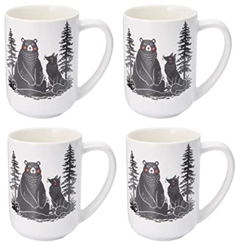 Cha Cult teemando® 4 X Becher Woody Porzellan 0,4 l = 4 Becher