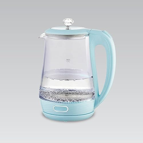 Maestro MR-052-BLUE Electric glass kettle blue 1.7 L