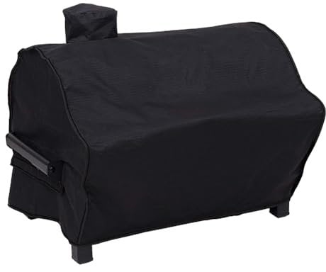 Blackhoso Charcoal Grill Cover for Oklahoma Joe's Rambler Tabletop Grill 19402088 7388393P06 600D Polyester Heavy Duty Waterproof