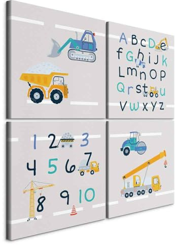 murando - Akustikbild Set Schallschutz Raumakustik, Schlafzimmer, modern | Verbessert Raumakustik, reduziert Hall, ideal fürs Büro oder Wohnzimmer, hochwertige Verarbeitung, schnelle Montage, stilvoll