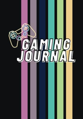 Gaming Journal- Retro Style- Pastel Colors