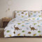 Boqingzhu Bettwäsche Dinosaurier Dino 135x200cm Kinder Jungen Teenager Jugendliche Wende Kinderbettwäsche Microfaser Bettbezug und Kissenbezug 80x80cm mit Reißverschluss