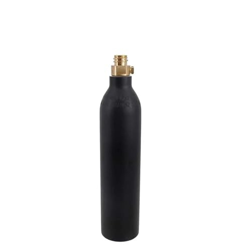 GeRnie Tanque de aire vacío de CO2 de aluminio, 0,45/0,35/0,25l, con válvula Tr21 x 4, botella de Gas de Paintball, seguridad, a prueba de explosiones, alta presión(0.35L)
