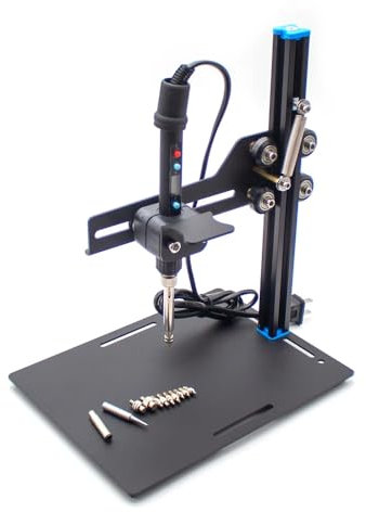 Pressa per Utensile Manuale con Inserto Termofissato Verticale Saldatore ad Inserzione Incorporato 220V 200-400℃