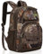 OUUTMEE Camo Outdoor Jagd Pack für Bogen oder Gewehr mit Halter - Tarnfarbe Nylon Rucksack mit 2 Fächern und ergonomischem Design für Jagd, Wandern oder Camping