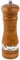 BigKego Molinillo de pimienta de madera y sal con mecanismo de cerámica ajustable, molinillo manual de especias con ventana de acrílico, pequeño para especias, pimienta, sal, 17 cm, retro